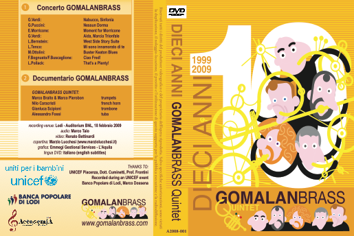 Gomalan Brass dvd 10 anni